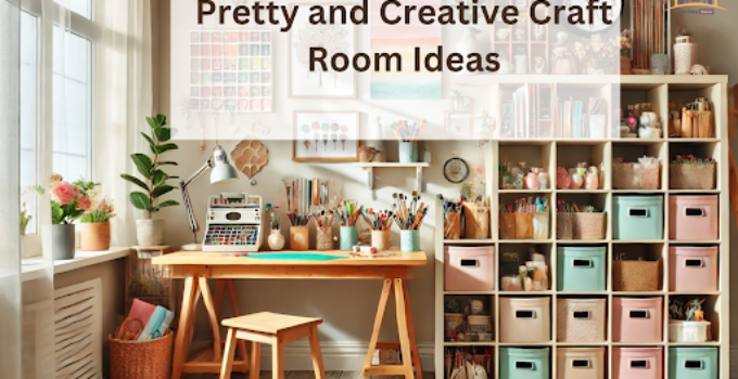 31 Pretty and Creative Craft Room Ideas