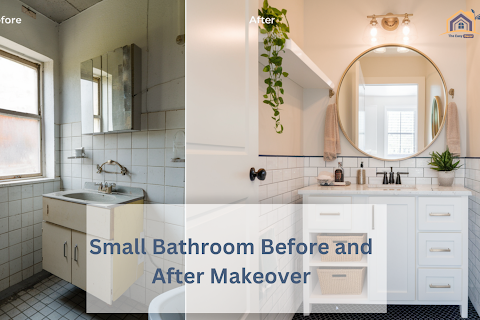 Small Bathroom Before and After Makeover