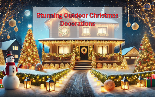 Brighten Your Home This Holiday Season: Stunning Outdoor Christmas Decorations