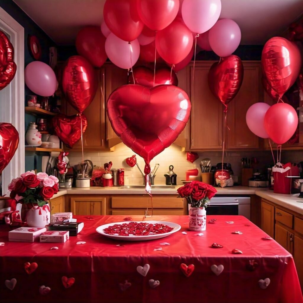 Create a Romantic Touch with Valentine's Kitchen Decor