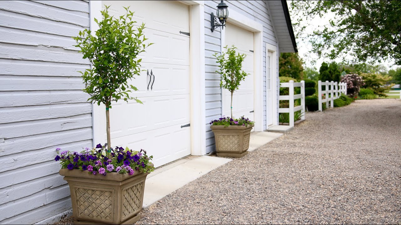 Garage Door Planters – Add Greenery & Charm